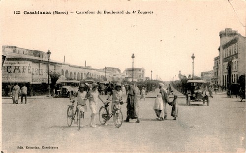 Cartolina casablanca marocco - cartolina,